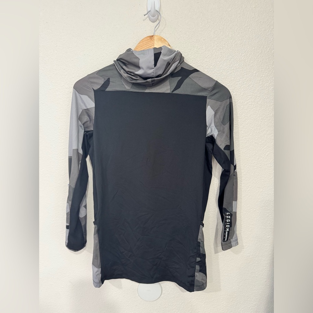 Fox Gray and Black Camouflage long sleeve shirt size YL boys - Picture 4 of 10